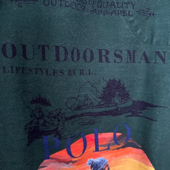 POLO GREEN OUTDOORSMAN WORK SHIRT - Picture 9 of 11